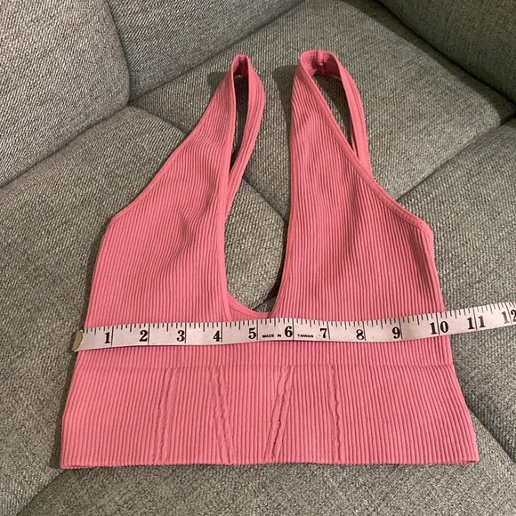 NWOT 🩷💙Free People V Neck Bralette Size M/L - Picture 8 of 8